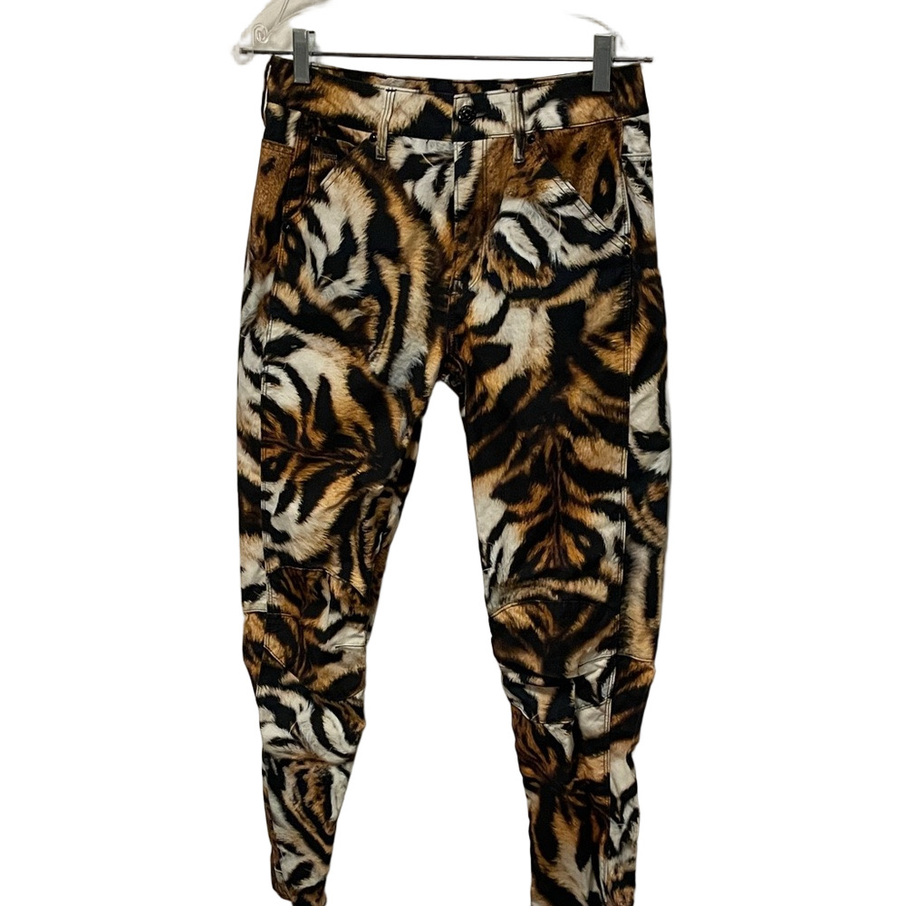 G-Star Raw Elwood x Pharrell Williams Animal Print Pants Size 25